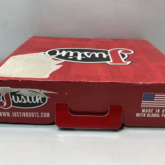 NEW JUSTIN Lori 11" Cowhide Boots – Women’s Size 12 – Royal Black – New - Picture 3 of 13